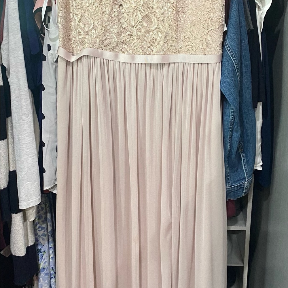 David’s bridal bridesmaid dress #F19328 size 14 - Picture 2 of 4